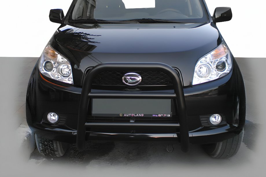 Daihatsu Terios 2006-2017 Przedni Pałąk QT005 Czarny (Stal Nierdzewna) Image