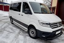 Volkswagen Crafter 2016- Osłona Przednia ST085 Czarna (Stal Nierdzewna) zdjęcia 2