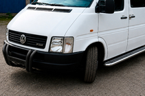 Volkswagen LT 1995-2006 Orurowanie przednie Kelebek WT011 Black (stal nierdzewna) zdjęcia 3