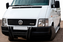 Volkswagen LT 1995-2006 Orurowanie przednie Kelebek WT011 Black (stal nierdzewna) zdjęcia 1
