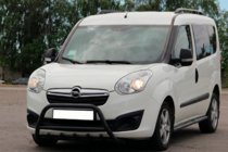Opel Combo 2012-2018 Pałąk przedni Black (stal nierdzewna) zdjęcia 3