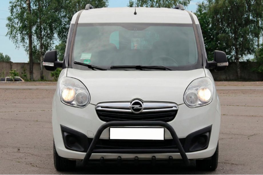Opel Combo 2012-2018 Pałąk przedni Black (stal nierdzewna) Image