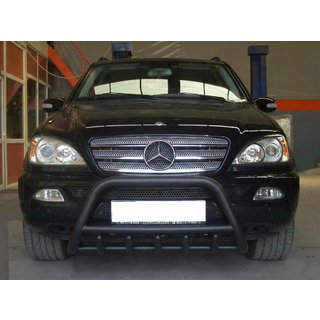 Pałąk przedni Black (stal nierdzewna) Mercedes ML W163 1997-2005 zdjęcia 2