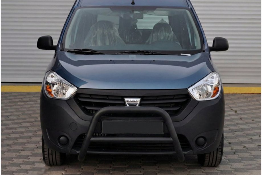 Renault Dokker 2013-2022 Pałąk Przedni WT006 Czarny (Stal Nierdzewna) Image