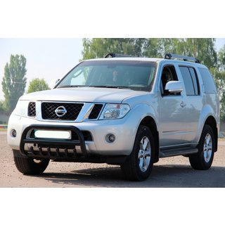 Pałąk Przedni WT008 Czarny (Stal Nierdzewna) Nissan Pathfinder R51 2005-2014 zdjęcia 1