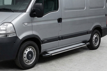 Renault Master 1998-2010 Progi Boczné Rainbow (2 szt., Aluminium) zdjęcia 1
