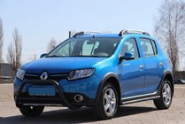 Dacia Sandero 2013-2020 Przedni Pałąk WT006 Czarny (Stal Nierdzewna) zdjęcia 6