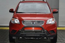 SsangYong Korando 2010-2019 Pałąk Przedni WT005 Czarny (Stal Nierdzewna) zdjęcia 2