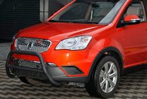 SsangYong Korando 2010-2019 Pałąk Przedni WT005 Czarny (Stal Nierdzewna) zdjęcia 1