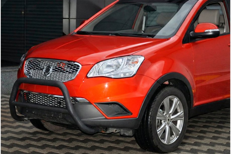 SsangYong Korando 2010-2019 Pałąk Przedni WT005 Czarny (Stal Nierdzewna) Image