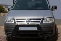 Volkswagen Caddy 2004-2010 Pałąk Przedni WT005 Czarny (Stal Nierdzewna) zdjęcia 1