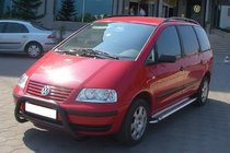 Volkswagen Sharan 1995-2010 Pałąk Przedni WT005 Czarny (Stal Nierdzewna) zdjęcia 2