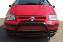 Volkswagen Sharan 1995-2010 Pałąk Przedni WT005 Czarny (Stal Nierdzewna) zdjęcia 3