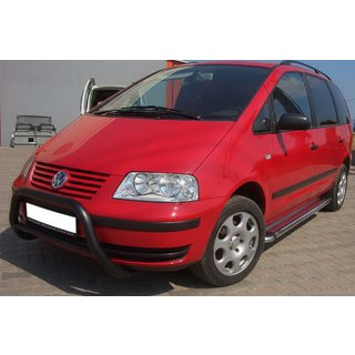 Pałąk Przedni WT005 Czarny (Stal Nierdzewna) Volkswagen Sharan 1995-2010 zdjęcia 1