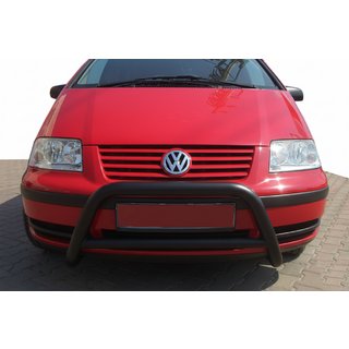 Pałąk Przedni WT005 Czarny (Stal Nierdzewna) Volkswagen Sharan 1995-2010 zdjęcia 3