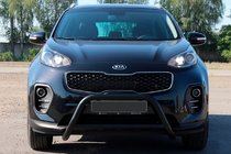 Kia Sportage 2015-2021 Pałąk Przedni WT006 Czarny (Stal Nierdzewna) zdjęcia 4