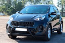 Kia Sportage 2015-2021 Pałąk Przedni WT006 Czarny (Stal Nierdzewna) zdjęcia 3