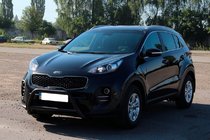 Kia Sportage 2015-2021 Pałąk Przedni WT006 Czarny (Stal Nierdzewna) zdjęcia 5