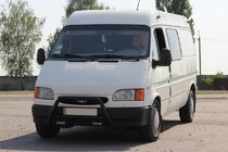 Ford Transit 1991-2000 Pałąk Przedni WT006 Czarny (Stal Nierdzewna) zdjęcia 2