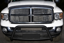 Dodge RAM (DR/DH/D1/DC/DM) 2002–2009 Przedni Pałąk WT005 Czarny (Stal Nierdzewna) zdjęcia 1