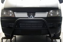 Peugeot Boxer 1994-2006 Pałąk Przedni WT005 Czarny (Stal Nierdzewna) zdjęcia 1