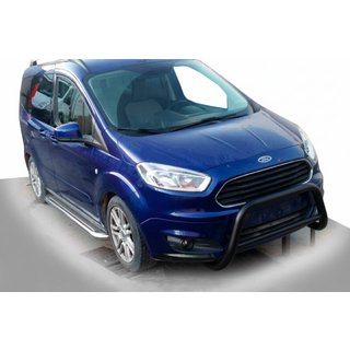 Osłona Przednia WT005 Czarna (Stal Nierdzewna) Ford Courier 2014-2023