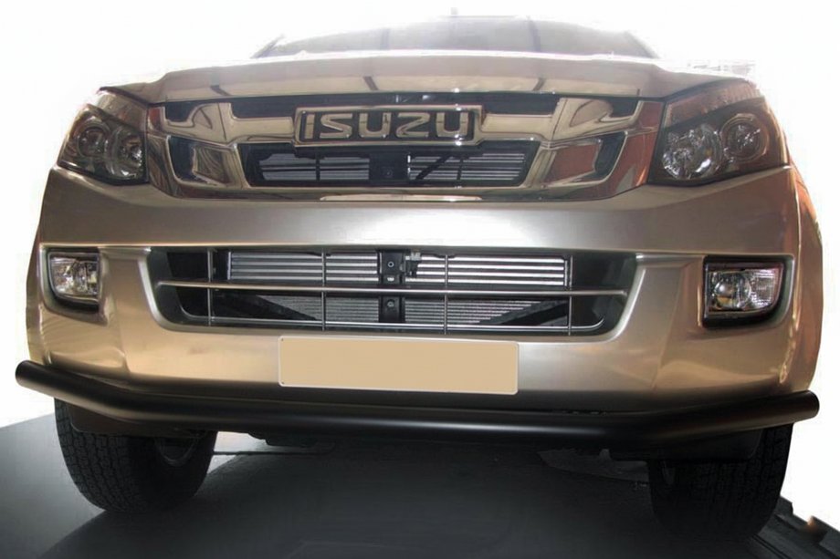 Isuzu D-Max 2011-2019 Osłona Przednia ST014 Czarna (Stal Nierdzewna) Image
