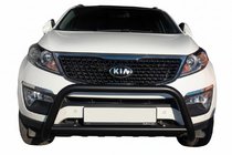 Kia Sorento II XM 2009-2014 Pałąk Przedni WT005 Czarny (Stal Nierdzewna) zdjęcia 1
