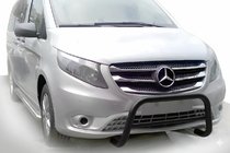 Mercedes Vito/V-class W447 2014- Pałąk Przedni WT005 Czarny (Stal Nierdzewna) zdjęcia 1