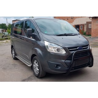 Pałąk Przedni WT006 Czarny (Stal Nierdzewna) Ford Custom 2013-2022
