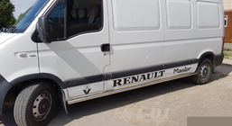 Renault Master 1998-2010 Rury Boczne (2 szt., Stal Nierdzewna) zdjęcia 1