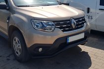 Renault Duster 2018-2024 Osłona Przednia WT008 Czarna (Stal Nierdzewna) zdjęcia 4