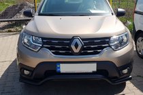 Renault Duster 2018-2024 Osłona Przednia WT008 Czarna (Stal Nierdzewna) zdjęcia 3