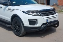 Range Rover Evoque 2012-2018 Pałąk Przedni WT005 Czarny (Stal Nierdzewna) zdjęcia 2