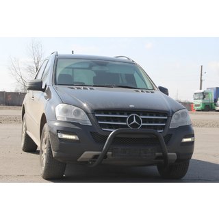 Osłona Przednia WT006 Czarna (Stal Nierdzewna) Mercedes ML W164 2005-2011 zdjęcia 2