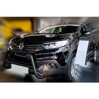 Pałąk przedni Black (stal nierdzewna) Renault Kadjar 2015-2022 zdjęcia 3