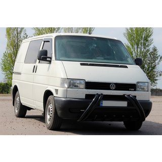 Orurowanie przednie Kelebek WT011 Black (stal nierdzewna) Volkswagen T4 Caravelle/Multivan 1990–2003 zdjęcia 2
