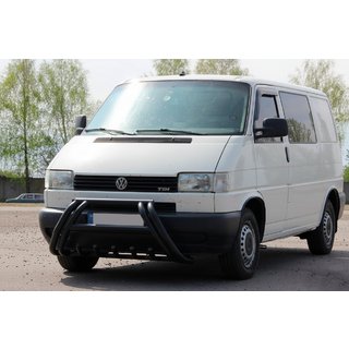 Orurowanie przednie Kelebek WT011 Black (stal nierdzewna) Volkswagen T4 Caravelle/Multivan 1990–2003 zdjęcia 3