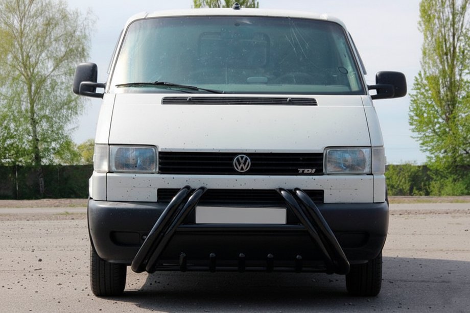 Volkswagen T4 Caravelle/Multivan 1990–2003 Orurowanie przednie Kelebek WT011 Black (stal nierdzewna) Image