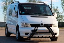 Mercedes Vito W638 1996-2003 Orurowanie przednie Kelebek WT011 Black (stal nierdzewna) zdjęcia 1