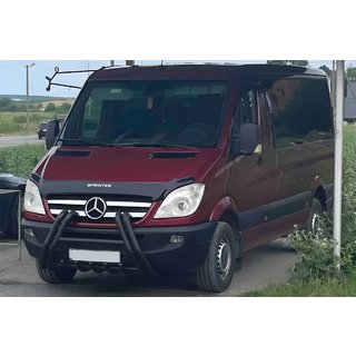 Pałąk Przedni F1-01M Czarny (2006-2013, Stal Nierdzewna) Mercedes Sprinter W906 2006–2018