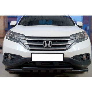 Osłona Przednia Shark Black (Stal Nierdzewna) Honda CRV 2012-2016 zdjęcia 2