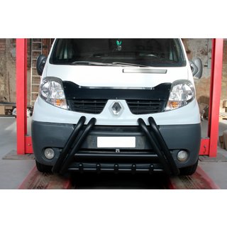 Orurowanie Przednie F1-01 Czarny (Stal Nierdzewna) Nissan Primastar 2002-2014 zdjęcia 1