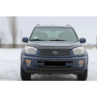 Osłona Przednia ST014-1 Czarna (Stal Nierdzewna) Toyota Rav 4 2001-2005 zdjęcia 1