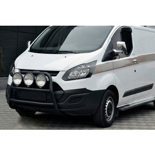 Pałąk Przedni WT022 Czarny (Stal Nierdzewna) Ford Custom 2013-2022 zdjęcia 3