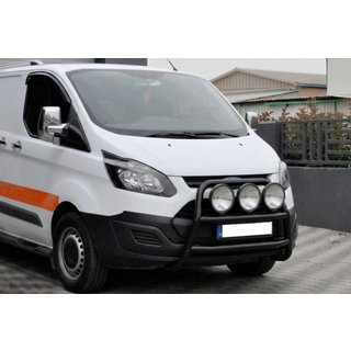 Pałąk Przedni WT022 Czarny (Stal Nierdzewna) Ford Custom 2013-2022 zdjęcia 1