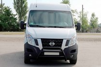 Renault Master 2011-2023 Pałąk Przedni WT022 Czarny (Stal Nierdzewna) zdjęcia 1