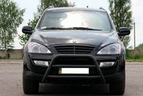 SsangYong Kyron 2005-2014 Pałąk Przedni WT022 Czarny (Stal Nierdzewna) zdjęcia 2