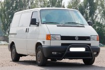 Volkswagen T4 Caravelle/Multivan 1990–2003 Pałąk Przedni WT022 Czarny (Stal Nierdzewna) zdjęcia 2