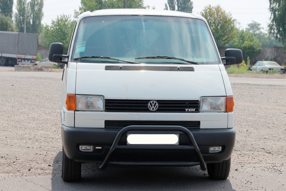 Volkswagen T4 Caravelle/Multivan 1990–2003 Pałąk Przedni WT022 Czarny (Stal Nierdzewna) Image